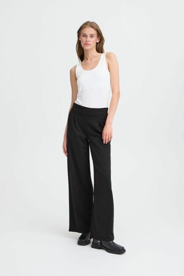 Pantalon noir en jersey – Image 6
