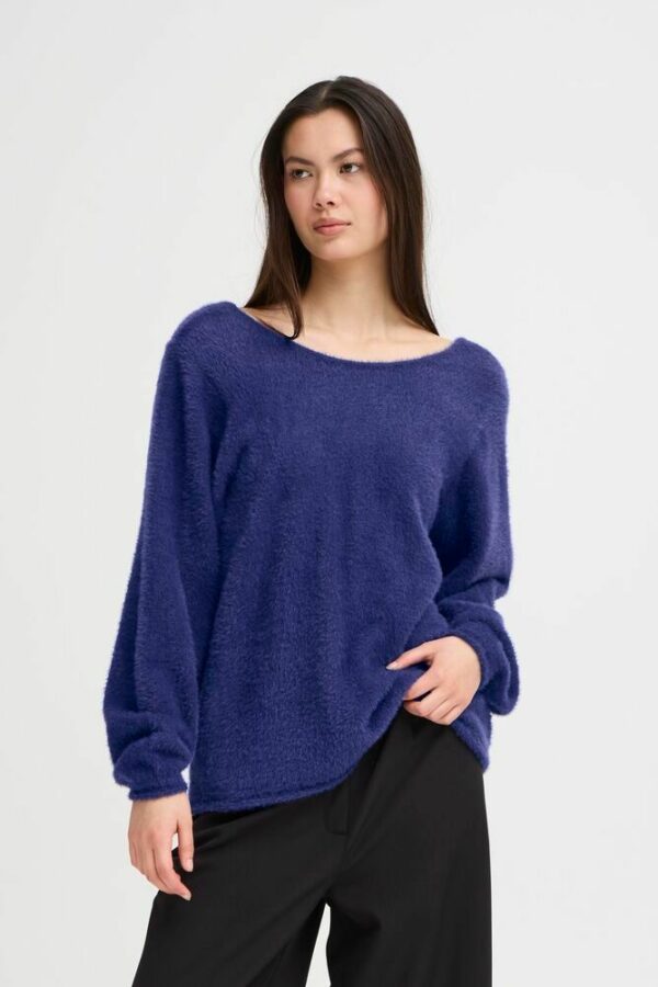 Pull doudou bleu roi – Image 2