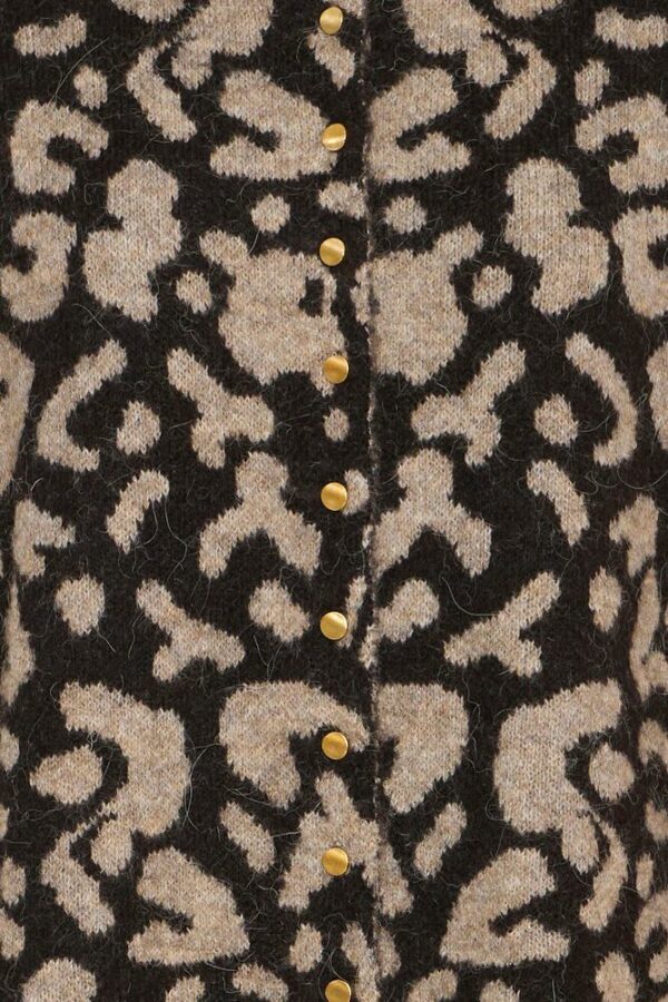 Cardigan motifs léopard – Image 6
