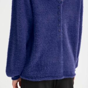 Pull doudou bleu roi