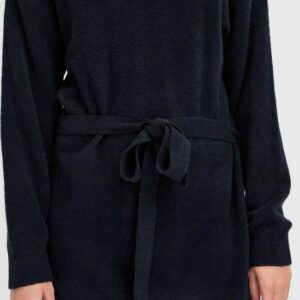 Robe pull bleu marine