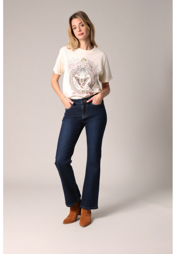 Jean bootcut taille haute – Image 2