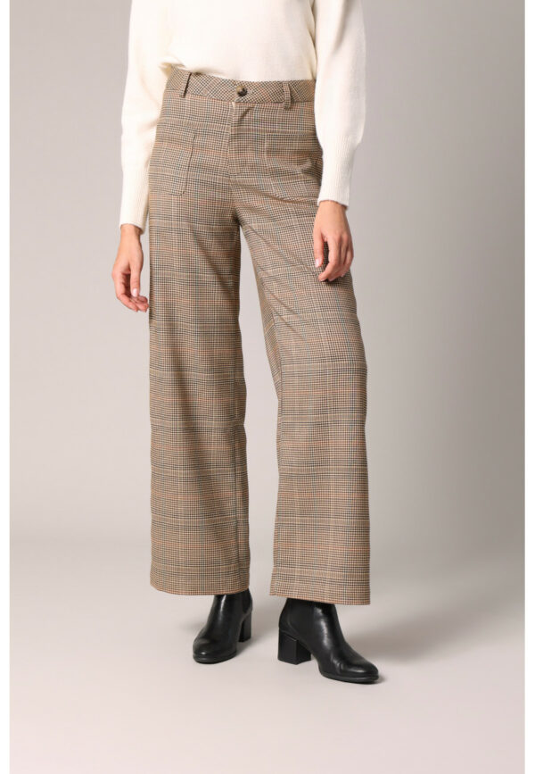 Pantalon à carreaux large – Image 4