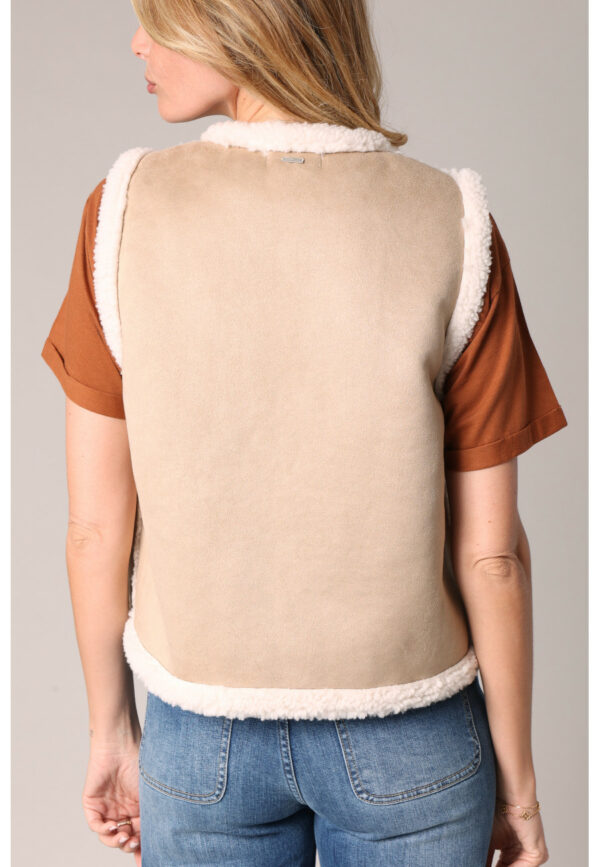 Gilet sans manches sherpa – Image 3
