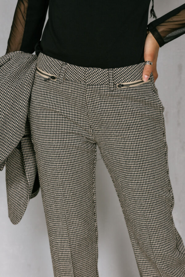 Pantalon à carreaux