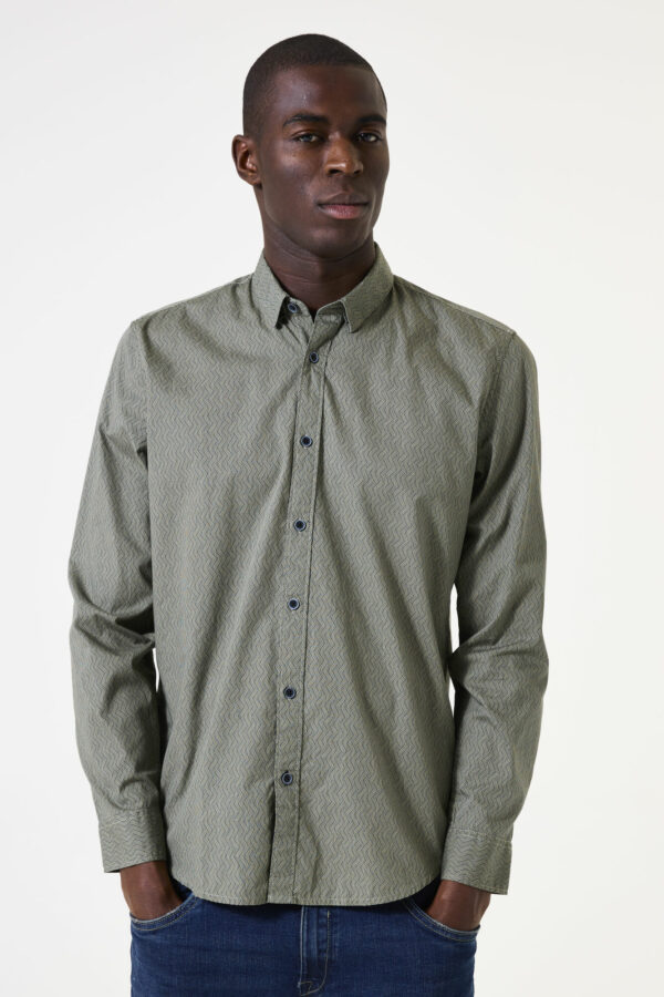Chemise kaki