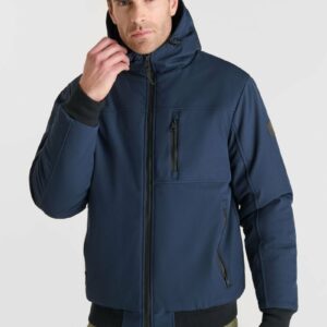 Parka bleu marine