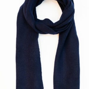 Echarpe bleu marine