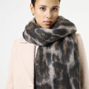 Echarpe motifs léopard