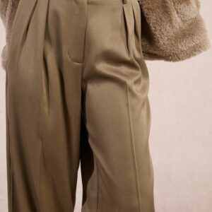 Pantalon large à pinces