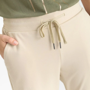 Pantalon en jersey souple beige