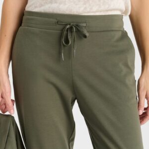 Pantalon en jersey souple kaki