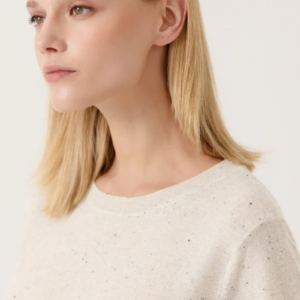 T-shirt en maille moucheté