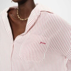 Chemise oversize rayée