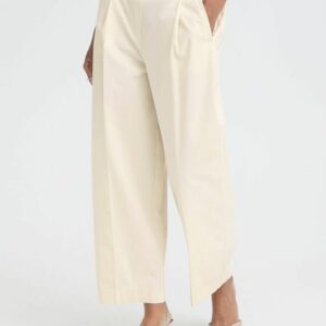 Pantalon habillé écru