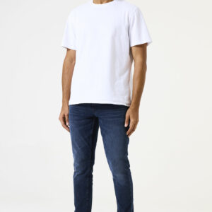 Jean coupe droite bleu