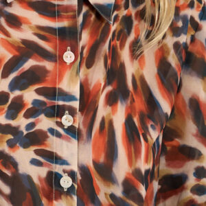 Chemisier fluide coloré