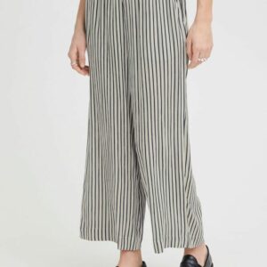 Pantalon fluide rayé