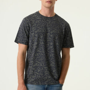 T-shirt imprimé feuillages