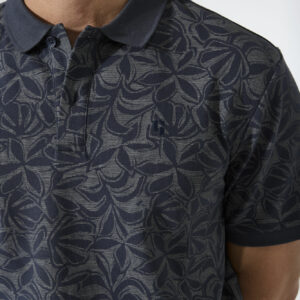 Polo imprimé feuillages