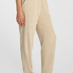 Pantalon en velours beige