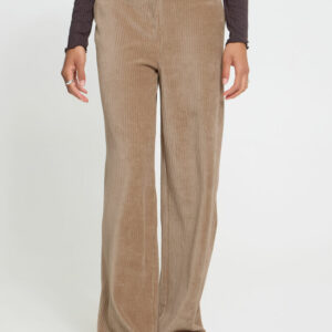 Pantalon en velours camel