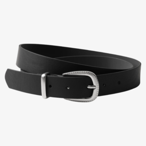 Ceinture noire avec boucle