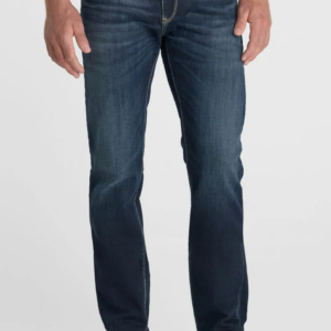 Jean coupe regular bleu foncé